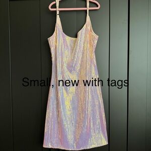 Iridescent Sequin Dress